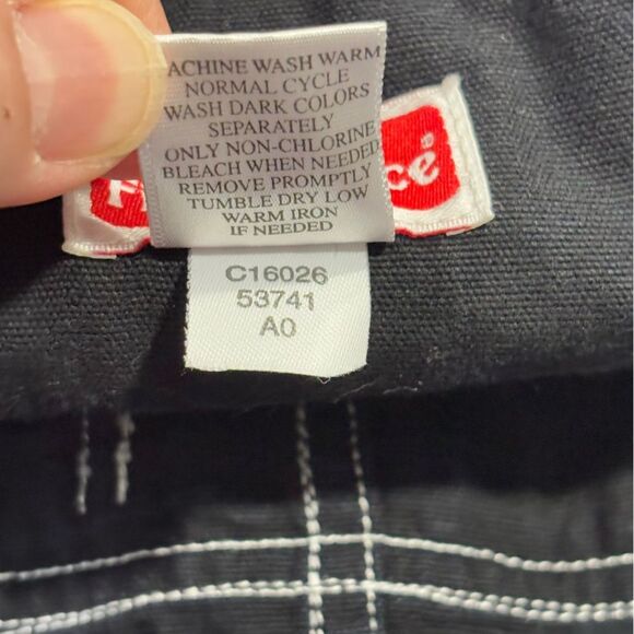 Fisher Price | Boys Black Overalls 18M with snaps - Picture 10 of 10